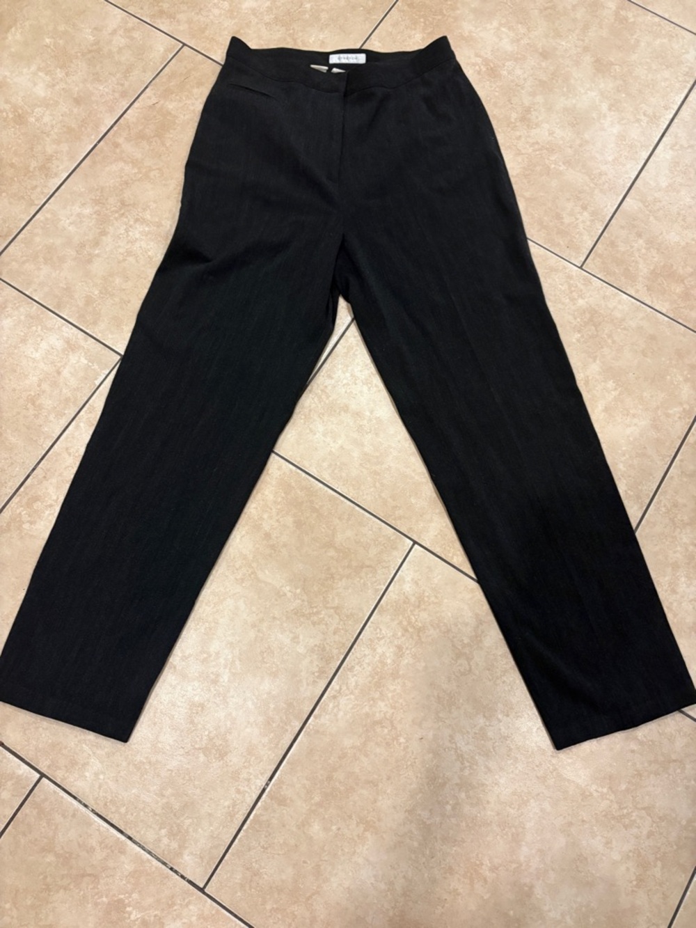 Jones New York Dark Gray Dress Pants - Straight Leg